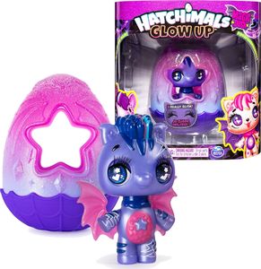 Figurka Spin Master Hatchimals Glow up Dusk Zebrush 1