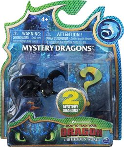 Figurka Spin Master Jak wytresować smoka 3 Zestaw 2 figurek Tajemnicze smoki Szczerbatek 4