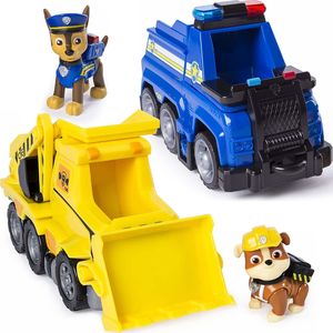 Spin Master Psi Patrol Ultimate Rescue Spycharka Rubble'a i Radiowóz Chase'a + figurki 1