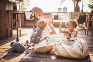 ScootAndRide Plecak na hulajnogę dla dzieci 1-5 lat Steel 15