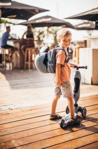 ScootAndRide Plecak na hulajnogę dla dzieci 1-5 lat Steel 19