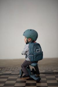 ScootAndRide Plecak na hulajnogę dla dzieci 1-5 lat Steel 22