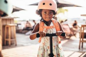 ScootAndRide Plecak na hulajnogę dla dzieci 1-5 lat Peach 15