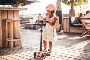 ScootAndRide Plecak na hulajnogę dla dzieci 1-5 lat Peach 18