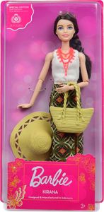 Mattel Kolekcjonerska lalka Barbie Kirana Iwan Tirta strój dzienny batik uniwersalny 1