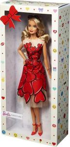 Lalka Barbie Mattel Signature - suknia w serca (FXC74) 7