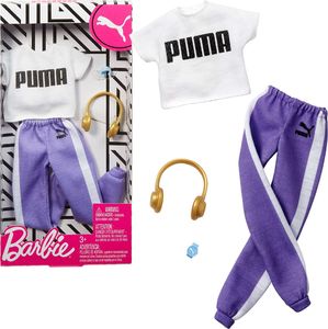 Lalka Barbie Mattel Lalka pływaczka z akcesoriami i zestawem ubranek Puma uniwersalny 8
