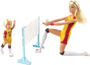 Lalka Barbie Mattel Chelsea - zestaw Trenerka Siatkówki (FRL33) 1