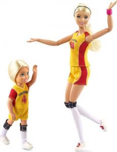 Lalka Barbie Mattel Chelsea - zestaw Trenerka Siatkówki (FRL33) 2