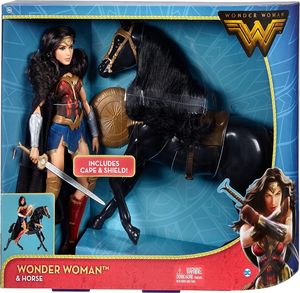 Mattel Mattel Lalka Barbie Wonder Woman z koniem uniwersalny 11