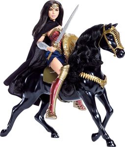 Mattel Mattel Lalka Barbie Wonder Woman z koniem uniwersalny 2
