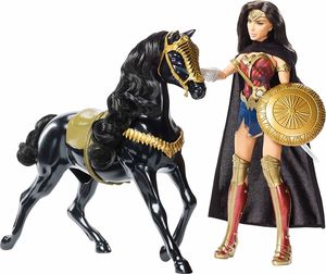Mattel Mattel Lalka Barbie Wonder Woman z koniem uniwersalny 5