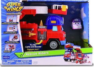 Alpha Alpha Super Wings Straż Pożarna Rescue Riders + Zoey uniwersalny 7