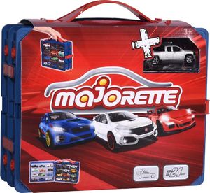 Majorette Majorette Walizka Carry Car na 24 auta resoraki + autko Hotwheels uniwersalny 7