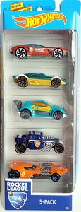 Mattel Mattel Autka RL Hot Wheels 5-pak autek Rocket League uniwersalny 1