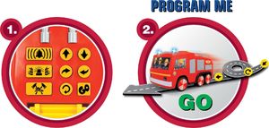 Simba Strażak Sam Wóz strażacki Jupiter Super Tech + szczypce ratunkowe Simba uniwersalny 11