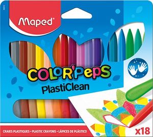 Maped Maped Kredki trójkątne Colorpeps plastikowe 18 szt. 1