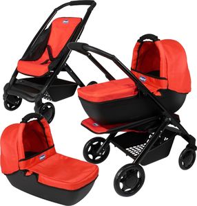 HTI HTI Wózek dla Lalek Chicco Junior Pram 3w1 uniwersalny 1