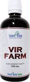 Invent Farm VIR FARM 100 ML Jeżówka purpurowa Lebiodka pospolita imbir lekarski Dziewanna wielkokwiatowa - INVENT FARM 1