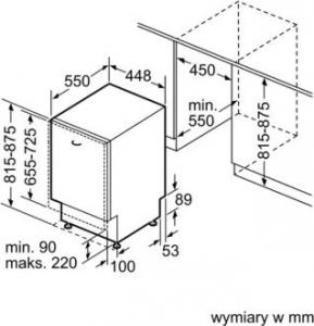 Zmywarka Siemens SR61HX08KE 5