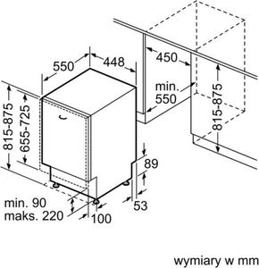 Zmywarka Siemens SR63XX20ME 7