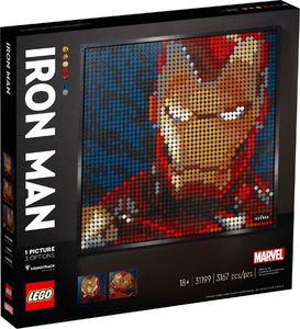 LEGO Art Iron Man z wytwórni Marvel Studios (31199) 1