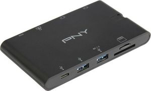 Stacja/replikator PNY USB-C (A-2UF-2TC-K01-RB) 2