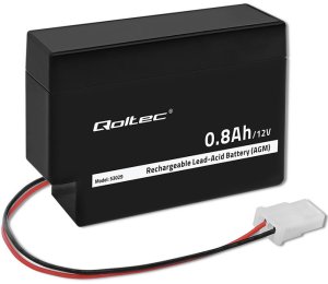 Qoltec Akumulator 12V/0.8Ah (53029) 1