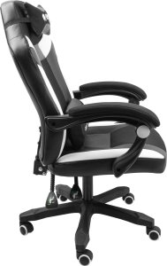 Fotel Fury Avenger M+ czarno-biały (NFF-1710) 5