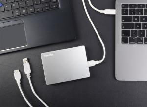 Dysk zewnętrzny HDD Toshiba Canvio Flex 2TB Srebrny (HDTX120ESCAA) 9