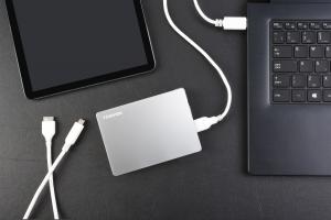 Dysk zewnętrzny HDD Toshiba Canvio Flex 2TB Srebrny (HDTX120ESCAA) 11