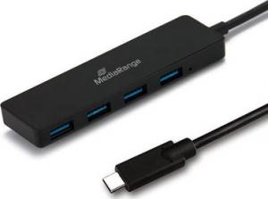 HUB USB MediaRange 4x USB-A 3.0 (MRCS508) 1