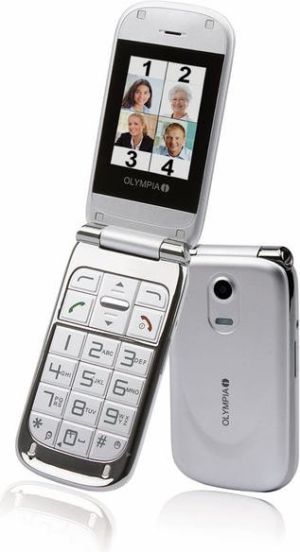 Telefon komórkowy Olympia Becco Plus Srebrny (2203) 1