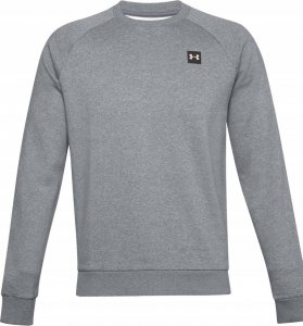 Under Armour Bluza sportowa męska Under Armour Rival Fleece Crew  szara  1357096 012 2XL () - 66069-1137 2
