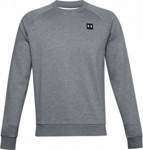 Under Armour Bluza sportowa męska Under Armour Rival Fleece Crew  szara  1357096 012 2XL () - 66069-1137 6
