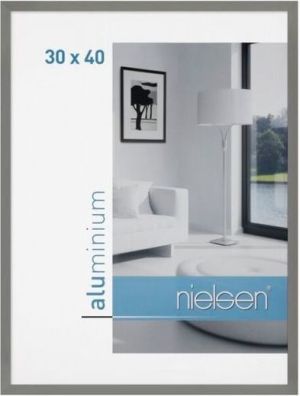 Ramka Nielsen Design 30x40 Aluminium Szary (63051) 1