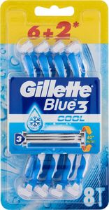 Gillette Gillette Maszynka do golenia BLUE3 COOL 6+2szt 1