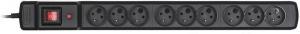 Listwa zasilająca Activejet Combo przeciwprzepięciowa 9 gniazd 5 m czarna 3