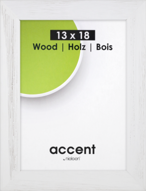 Ramka Nielsen Design Accent Magic 13x18 Wooden biała ramka (9732000) 1