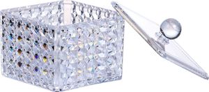 Pepco Pojemnik na patyczki kosmetyczne diamentowy (303432) 2