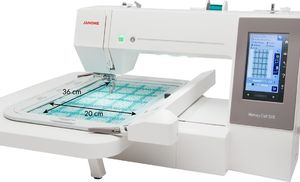 Maszyna do szycia Janome Hafciarka JANOME MC550E 5