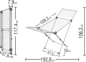 Suszarka na pranie Artweger Suszarka stojąca Super Dry Maxi 4