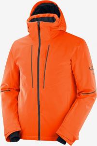 Kurtka narciarska męska Salomon Kurtka męska Edge Jkt M Red Orange/Ebony r. XXL 3
