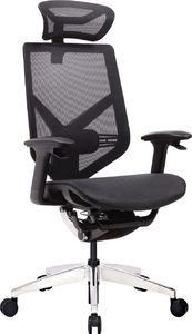 Krzesło biurowe Ergoline Fotel biurowy ERGOLINE Megrez SPC-MEGG szary 2