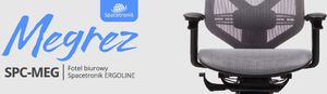 Krzesło biurowe Ergoline Fotel biurowy ERGOLINE Megrez SPC-MEGG szary 6