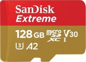 Karta SanDisk Extreme MicroSDXC 128 GB Class 10 UHS-I/U3 A2 V30 (SDSQXA1-128G-GN6GN) 1