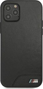 BMW Etui BMW BMHCP12MMHOLBK iPhone 12 6,1" /12 Pro czarny/black hardcase M Collection Smooth PU 3