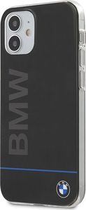 BMW Etui BMW BMHCP12SPCUBBK iPhone 12 5,4" mini czarny/black hardcase Signature Printed Logo 1