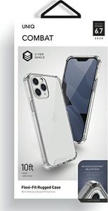 Uniq UNIQ etui Combat iPhone 12 Pro Max 6,7" przezroczysty/crystal clear 4