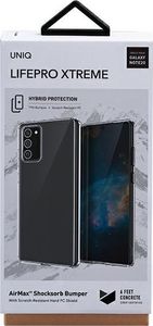 Uniq UNIQ etui LifePro Xtreme Samsung Note 20 N980 przezroczysty/crystal clear 2